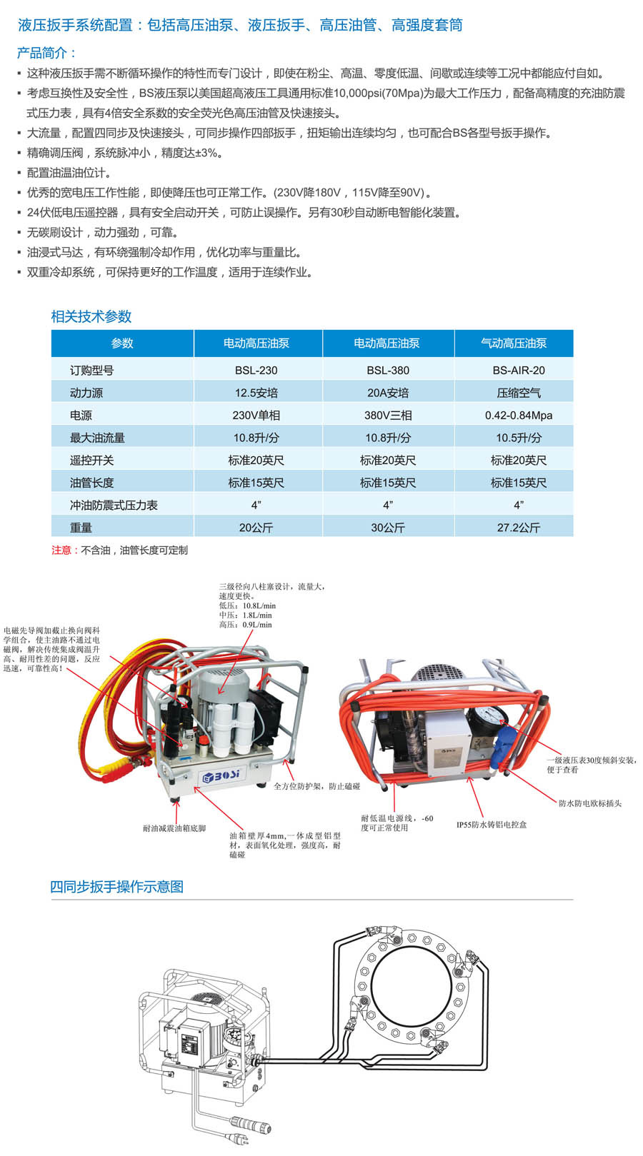 电动高压油泵BSL-230(图1)